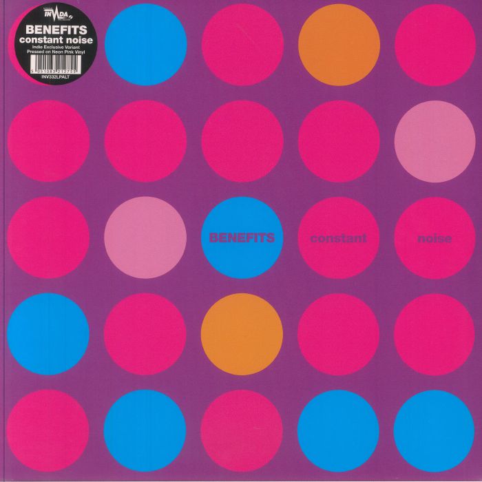 Constant Noise - Neon Pink Vinyl LP vinyl record cover