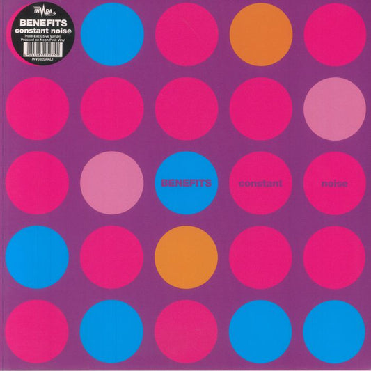 Constant Noise - Neon Pink Vinyl LP vinyl record cover
