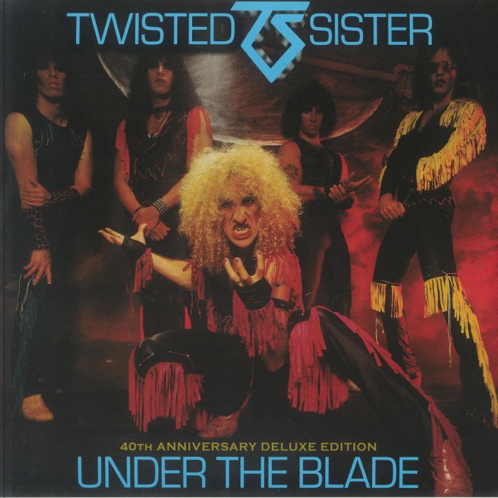 Under The Blade - Deluxe Edition Silver 2xLP vinyl record cover