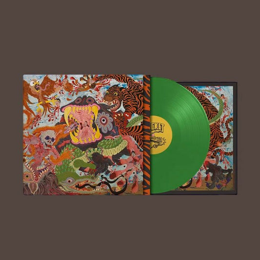 Death Hilarious - Limited Edition Green Vinyl LP vinyl record cover