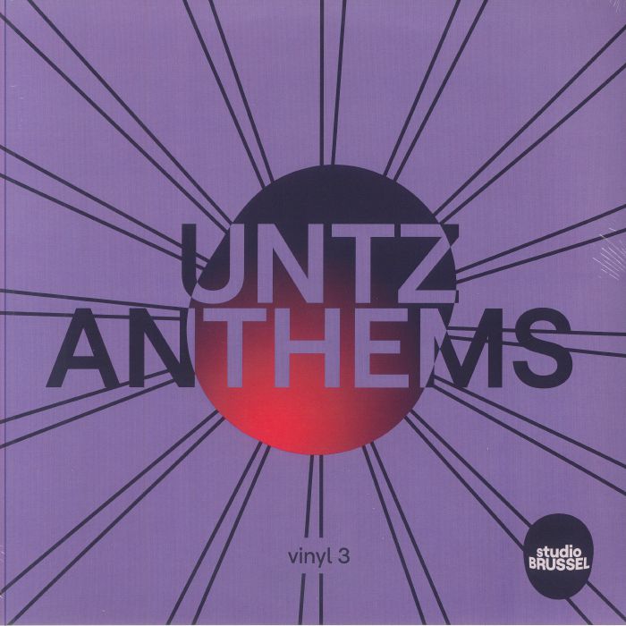 UNTZ Anthems Vinyl 3 - 2xLP vinyl record cover
