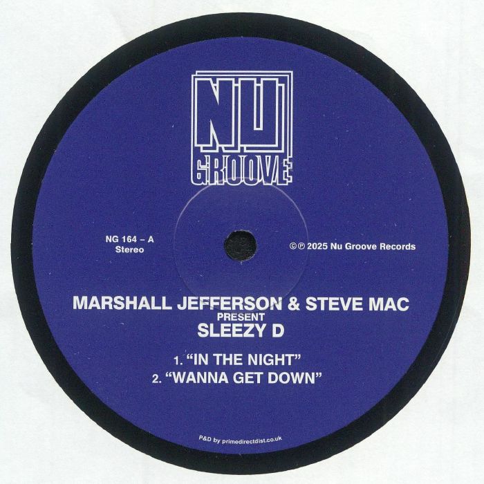 In The Night - Vinyl EP vinyl record cover