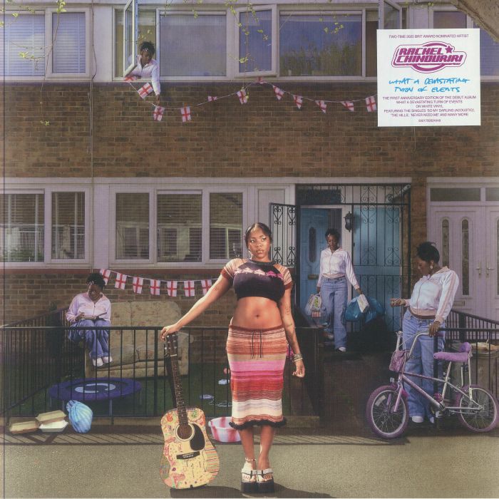 What A Devastating Turn Of Events - First Anniversary White Vinyl LP vinyl record cover