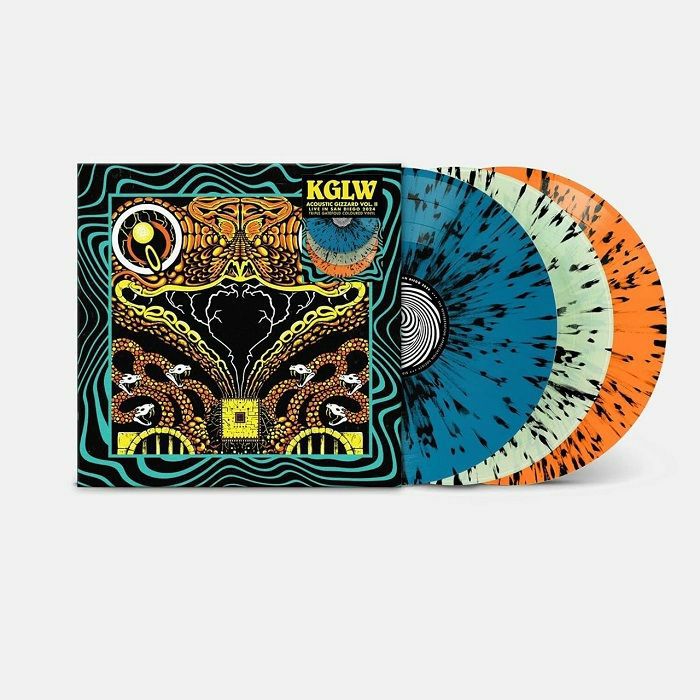 Acoustic Gizzard Vol. II: Live In San Diego 2024 - Splattered Vinyl 3xLP vinyl record cover
