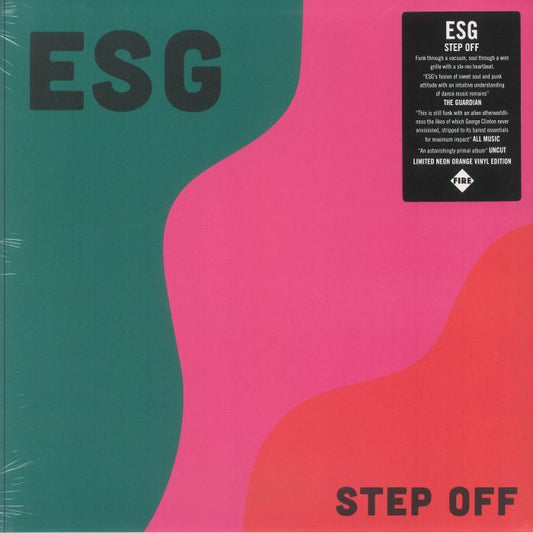 Step Off - Limited Edition Neon Orange Vinyl LP vinyl record cover