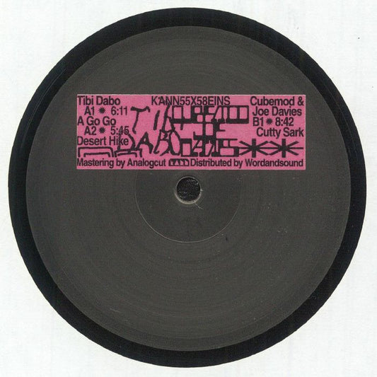 KANN 55X58EINS - Vinyl Single vinyl record cover