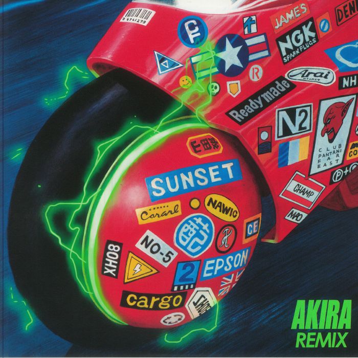 Akira Remix - 2xLP vinyl record cover