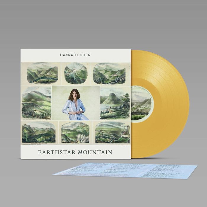 Earthstar Mountain - Yellow Vinyl LP vinyl record cover