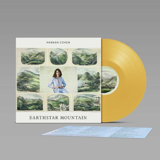 Earthstar Mountain - Yellow Vinyl LP vinyl record cover