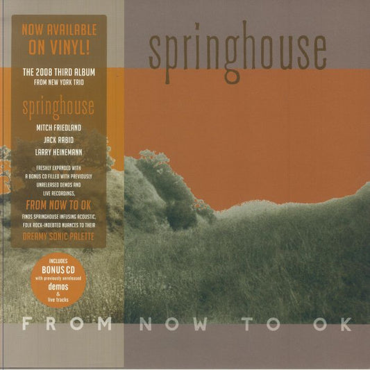 From Now To OK - Limited Edition Orange Vinyl LP vinyl record cover