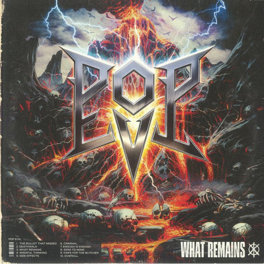 What Remains - Ruby & Lemonade Splatter Vinyl LP vinyl record cover