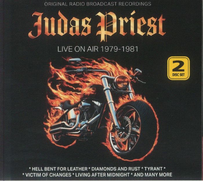 Live On Air 1979-1981 - 2CD CD cover