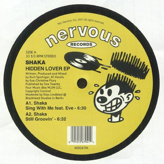 Hidden Lover EP - Vinyl EP vinyl record cover