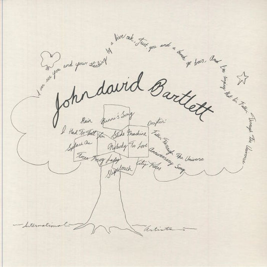 Driftin' - Limited Edition White Vinyl LP vinyl record cover