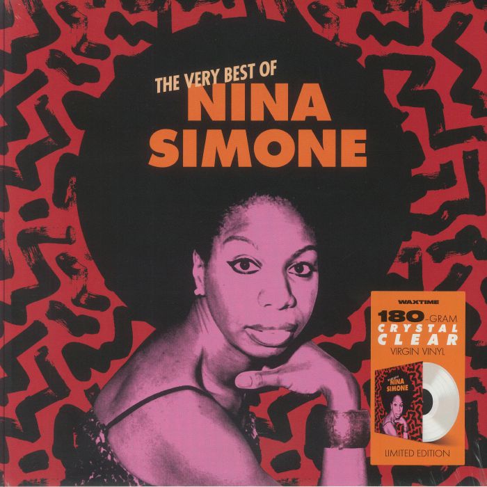 The Very Best Of Nina Simone - Limited Edition Crystal Clear Vinyl LP vinyl record cover