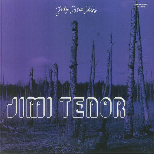 July Blue Skies - Violet Vinyl LP vinyl record cover