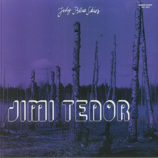 July Blue Skies - Vinyl LP vinyl record cover