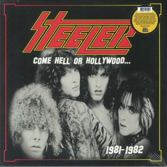 Come Hell Or Hollywood 1981-1982 - Yellow Vinyl 2xLP vinyl record cover