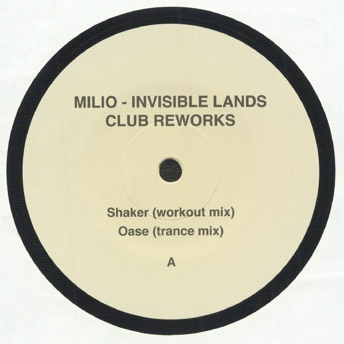 Invisible Lands (Club Reworks) - Vinyl EP vinyl record cover