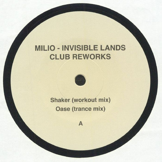 Invisible Lands (Club Reworks) - Vinyl EP vinyl record cover