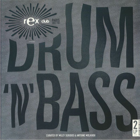 Rex Club Drum N' Bass - 2xLP vinyl record cover