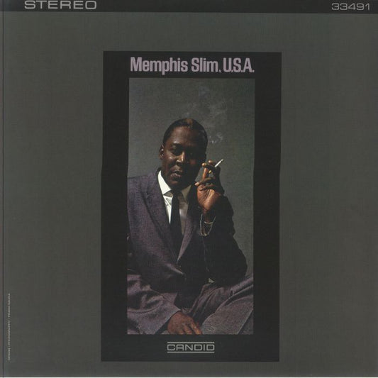 Memphis Slim USA - Vinyl LP vinyl record cover