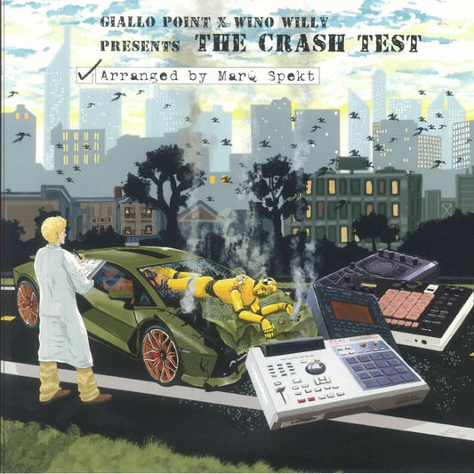 The Crash Test - Vinyl LP vinyl record cover