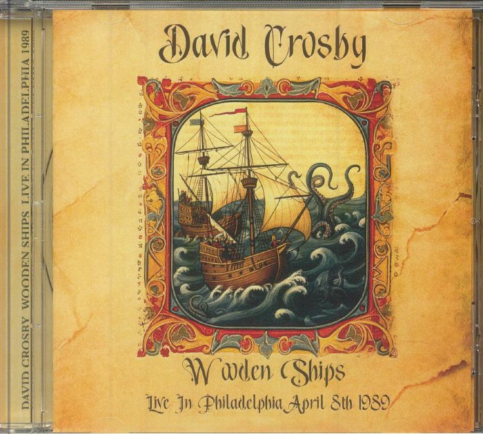 Wooden Ships Live In Philadelphia 1989 - CD CD cover