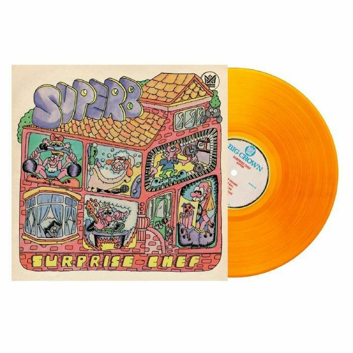Superb - Tangerine Vinyl LP vinyl record cover