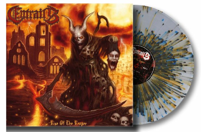 Rise Of The Reaper - Limited Edition Clear Splatter Vinyl LP vinyl record cover