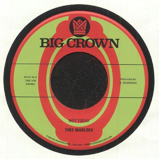 Not Today - Vinyl Single vinyl record cover