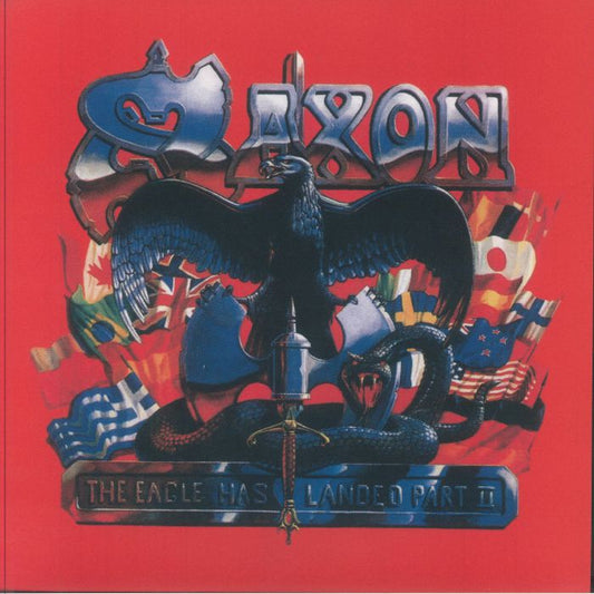 The Eagle Has Landed Part II - Limited Edition Red Vinyl 2xLP vinyl record cover