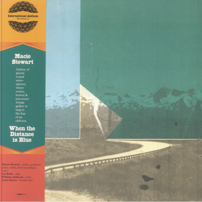 When The Distance Is Blue - Vinyl LP vinyl record cover