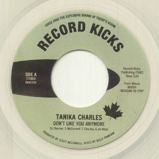 Don't Like You Anymore - Clear Vinyl Single vinyl record cover