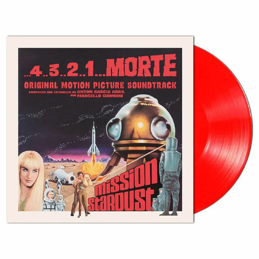 4321 Morte (Soundtrack) - Limited Edition Clear Red Vinyl LP vinyl record cover