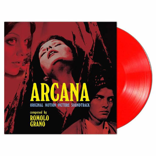 Arcana - Limited Edition Clear Red Vinyl LP vinyl record cover