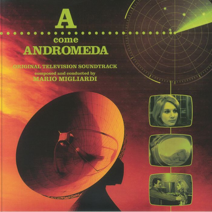 A Come Andromeda - Limited Edition Acid Green Vinyl LP vinyl record cover
