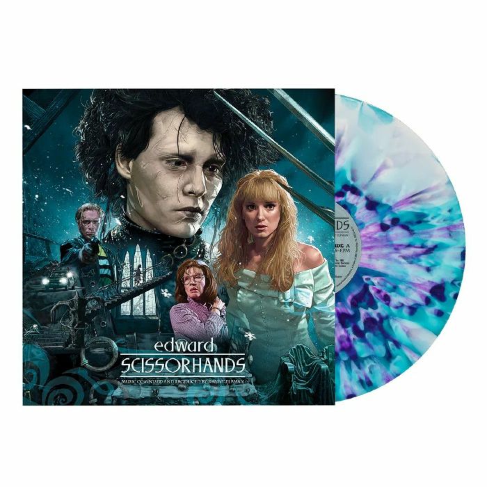 Edward Scissorhands (Soundtrack) - Coloured Vinyl LP vinyl record cover