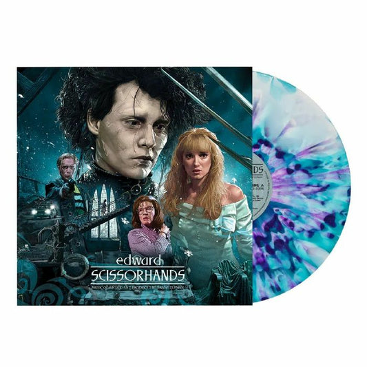 Edward Scissorhands (Soundtrack) - Coloured Vinyl LP vinyl record cover