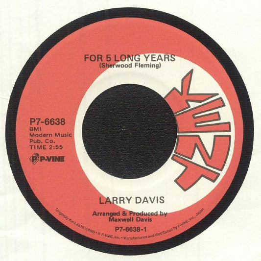 For 5 Long Years - Vinyl Single vinyl record cover