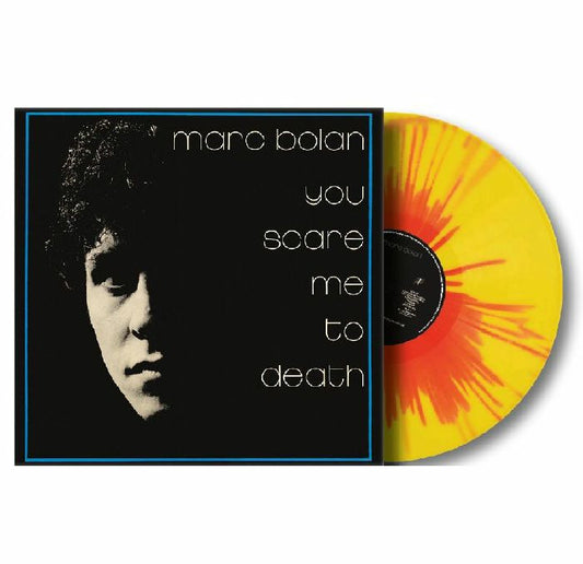 You Scare Me To Death - Limited Edition Splatter Vinyl LP vinyl record cover