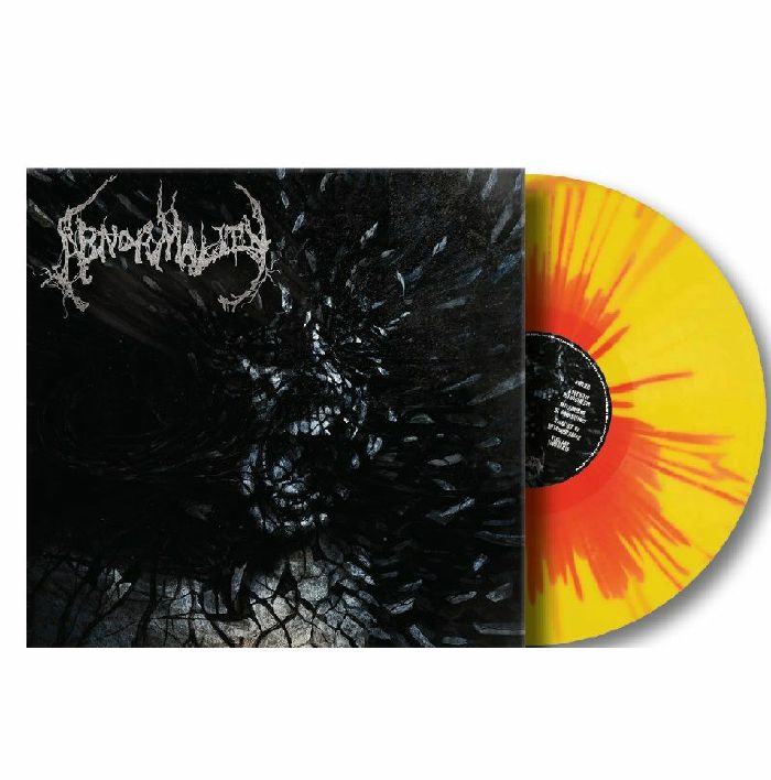 Mechanisms Of Omniscience - Red & Yellow Splatter Vinyl LP vinyl record cover