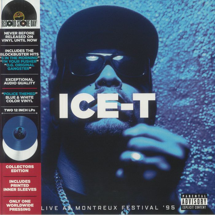 Live At Montreux Festival '95 - Blue & White Vinyl 2xLP vinyl record cover