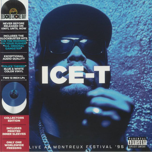 Live At Montreux Festival '95 - Blue & White Vinyl 2xLP vinyl record cover