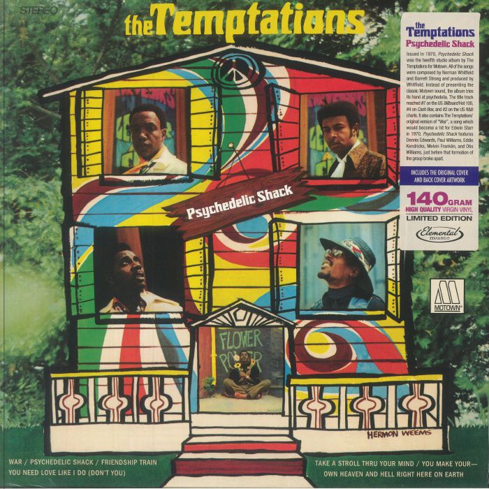 Psychedelic Shack - Vinyl LP vinyl record cover