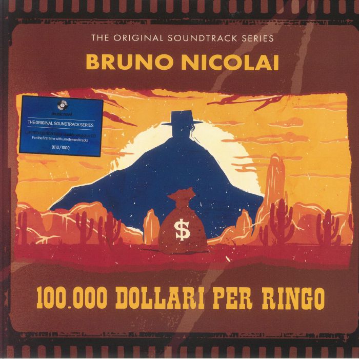100 000 Dollari Per Ringo - Limited Edition Orange Vinyl 2xLP vinyl record cover