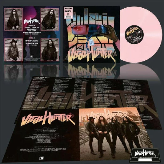 Vigilhunter - Pink Vinyl LP vinyl record cover