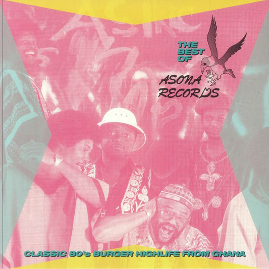 The Best Of Asona Records: Classic 80's Burger Highlife From Ghana - 2xLP vinyl record cover