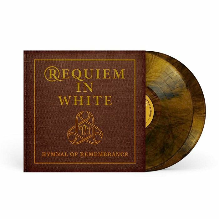 Hymnal Of Remembrance - Limited Edition Gold & Black Marbled 2xLP vinyl record cover