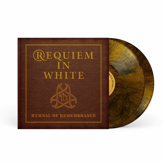 Hymnal Of Remembrance - Limited Edition Gold & Black Marbled 2xLP vinyl record cover